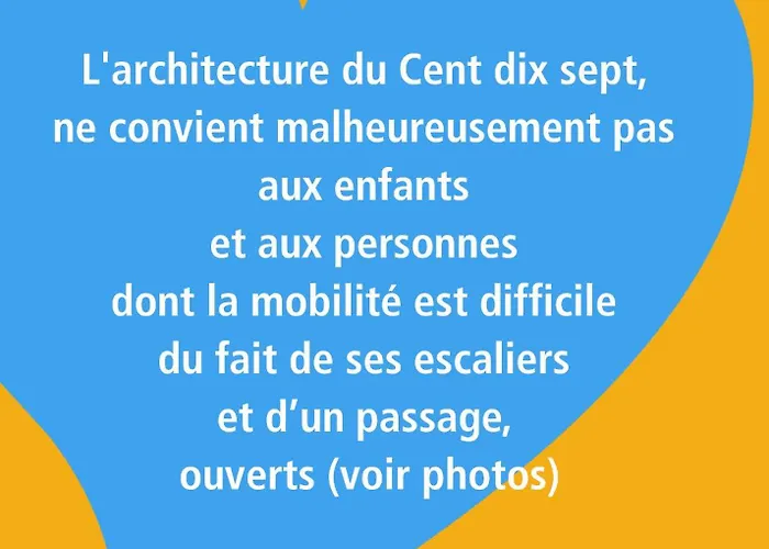 Vakantiehuis Le Cent Dix-sept *